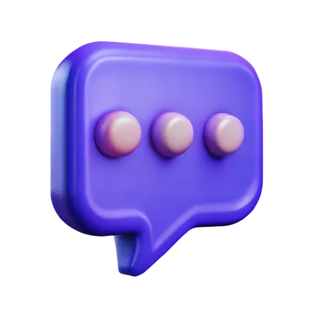 Mensagem  3D Icon