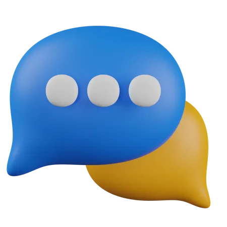 Mensagem  3D Icon