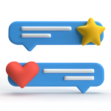 Mensagem  3D Icon