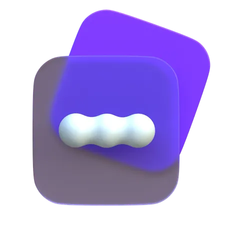 Mensagem  3D Icon