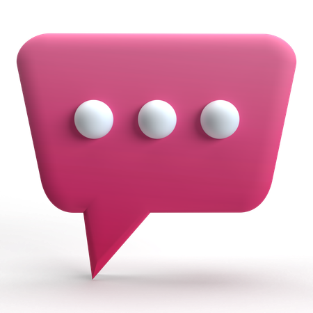 Mensagem  3D Icon