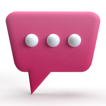 Mensagem  3D Icon