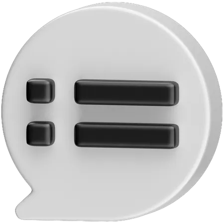 Mensagem  3D Icon