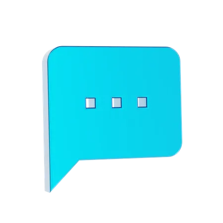 Mensagem  3D Icon