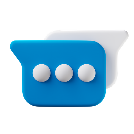 Mensagem  3D Icon