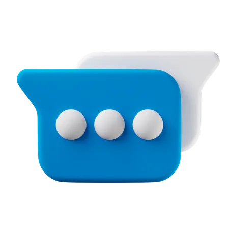 Mensagem  3D Icon