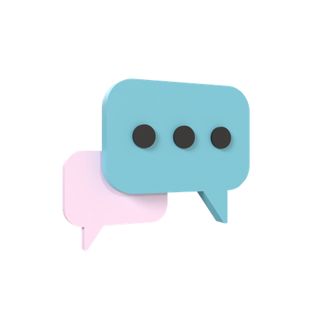 Mensagem  3D Icon