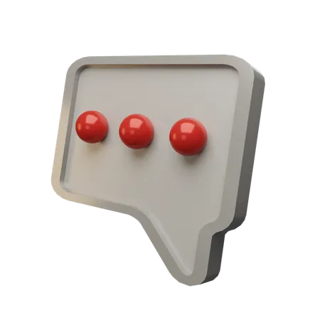 Mensagem  3D Icon