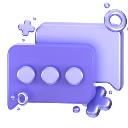 Mensagem  3D Icon