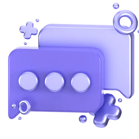 Mensagem  3D Icon