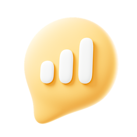 Mensagem de análise  3D Icon