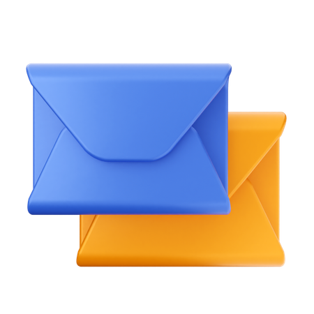 Mensagem de email  3D Icon