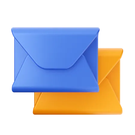 Mensagem de email  3D Icon