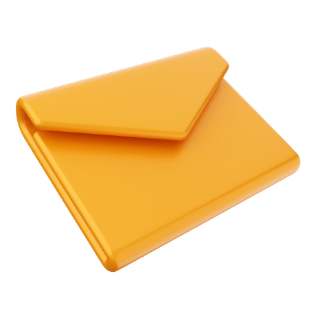 Mensagem de email  3D Icon