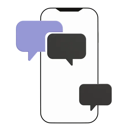 Mensagens De Texto 3 D 3D Icon