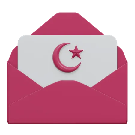 Mensagem do Ramadã  3D Icon