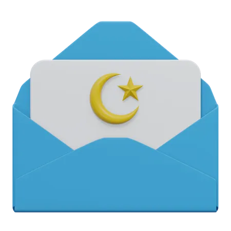 Mensagem do Ramadã  3D Icon