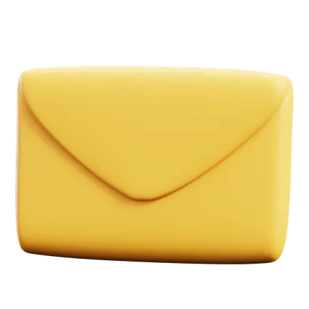 Mensagem de envelope  3D Icon