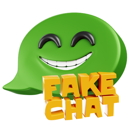 Mensagem falsa  3D Icon