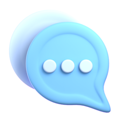 Mensagens  3D Icon