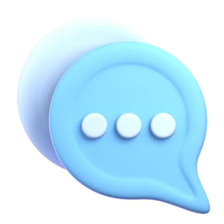 Mensagens  3D Icon