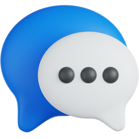 Mensagens  3D Icon