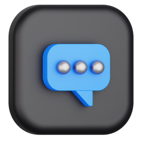 Mensaje  3D Icon