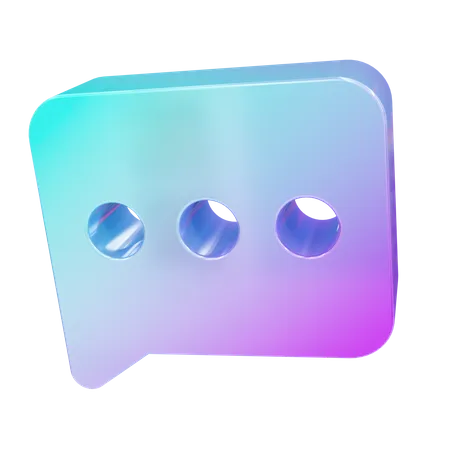Mensaje  3D Icon