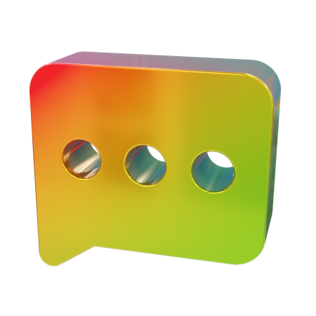 Mensaje  3D Icon