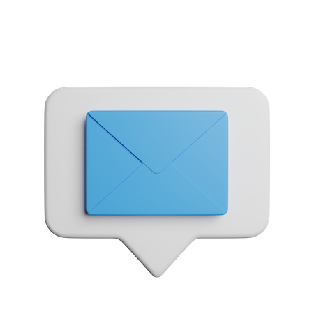 Mensaje de correo  3D Icon