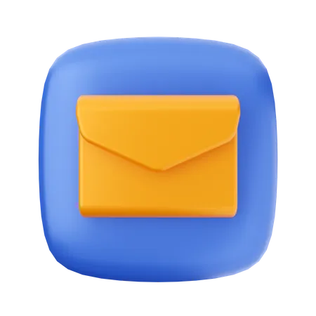 Mensaje de correo  3D Icon