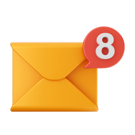 Mensaje de correo  3D Icon