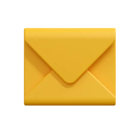 Mensaje de correo electrónico  3D Icon