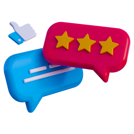 Mensaje de revisión  3D Icon