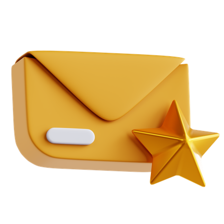 Mensaje destacado  3D Icon