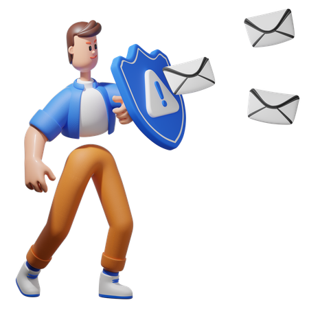 Mensaje no deseado  3D Icon