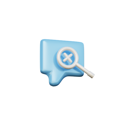 Mensaje no encontrado  3D Icon