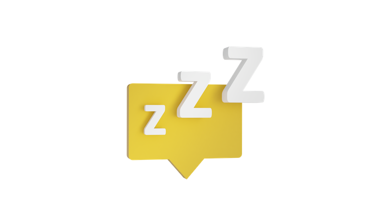 Mensaje nocturno  3D Icon