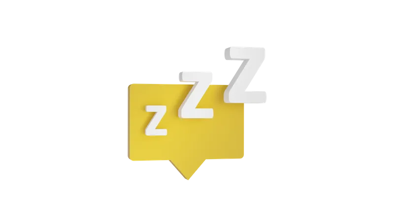 Mensaje nocturno  3D Icon