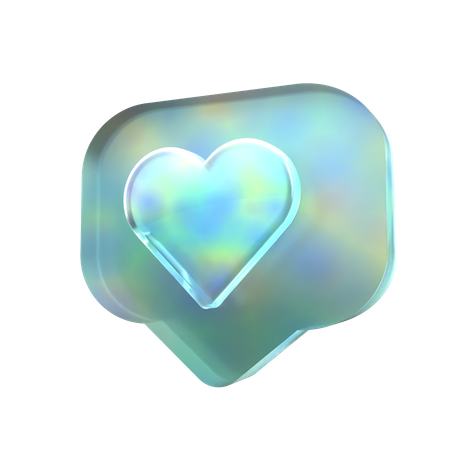 Mensaje romantico  3D Icon
