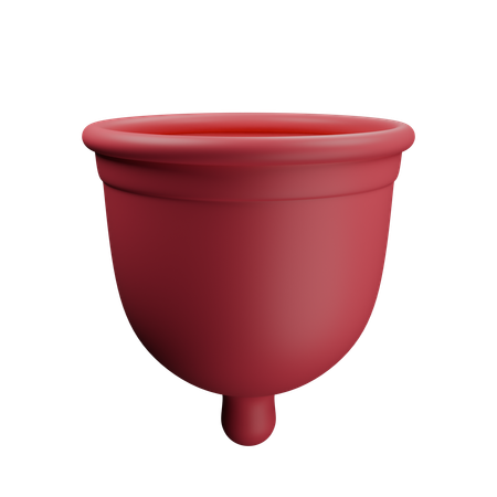월경컵  3D Icon
