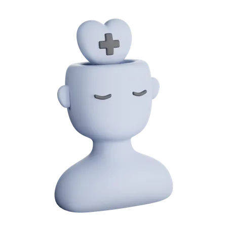 Mental Health  3D Icon