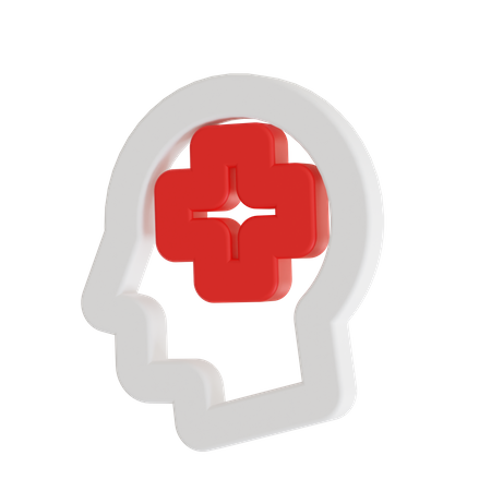 Mental Health  3D Icon