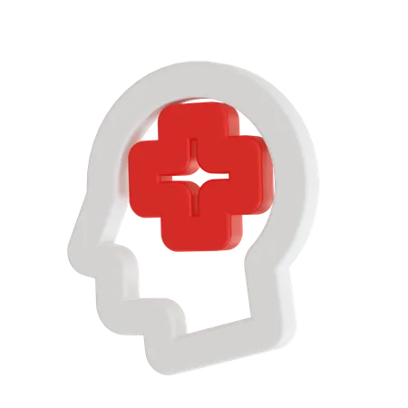 Mental Health  3D Icon