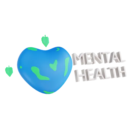 Mental Health  3D Illustration