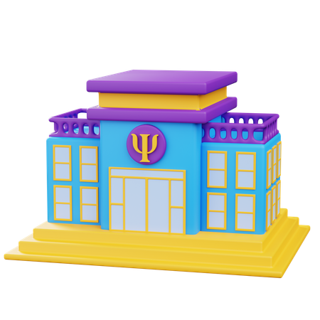 メンタルヘルスクリニック  3D Icon