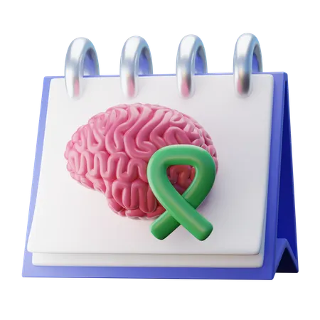 Mental Health Day  3D Illustration