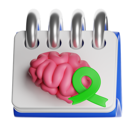 Mental Health Day Awareness  3D Icon