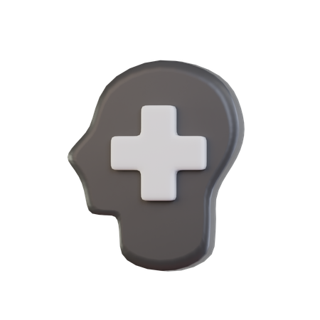 Mental Health Profile  3D Icon