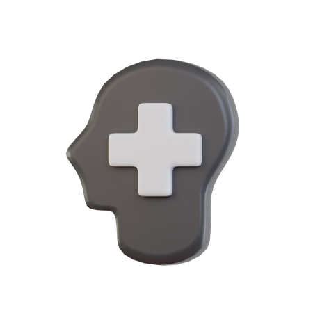 Mental Health Profile  3D Icon